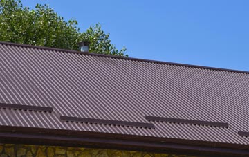 typical Isleornsay corrugated roof uses